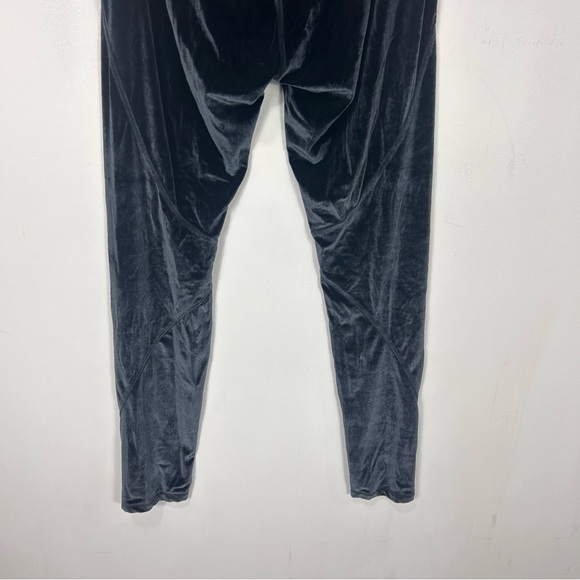 CALIA black faux suede hi rise leggings U1 - Picture 8 of 8